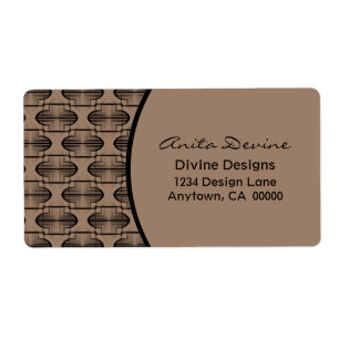 Verzendlabel Oude objecten