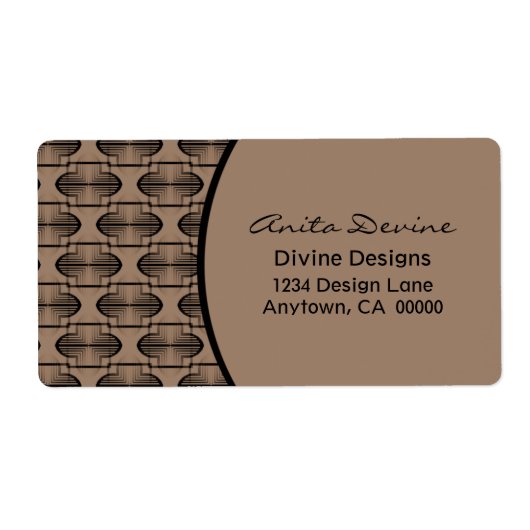 Verzendlabel Oude objecten (Voorkant)