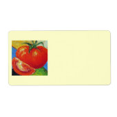 Verzendlabel Red Tomato (Voorkant)
