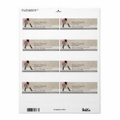 Verzendlabel voor geavanceerde winkelkoper (Full Sheet)