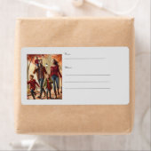 Verzendlabel voor gezin (Insitu)