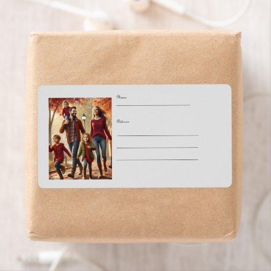 Verzendlabel voor gezin (Insitu)