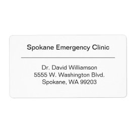 Verzendlabel voor grote bedrijven