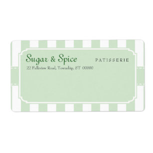 Verzendlabel voor pasta's