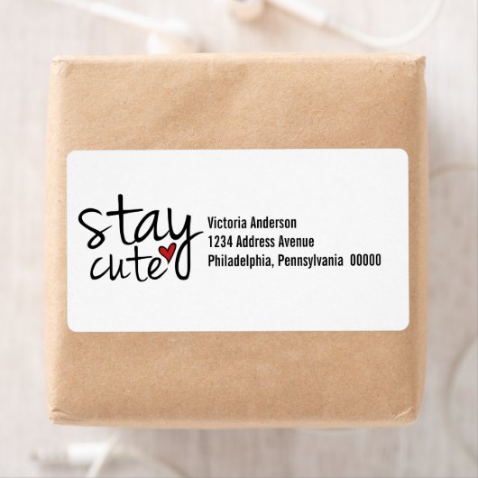 Verzendlabels blijven gebruiken etiket (Insitu)