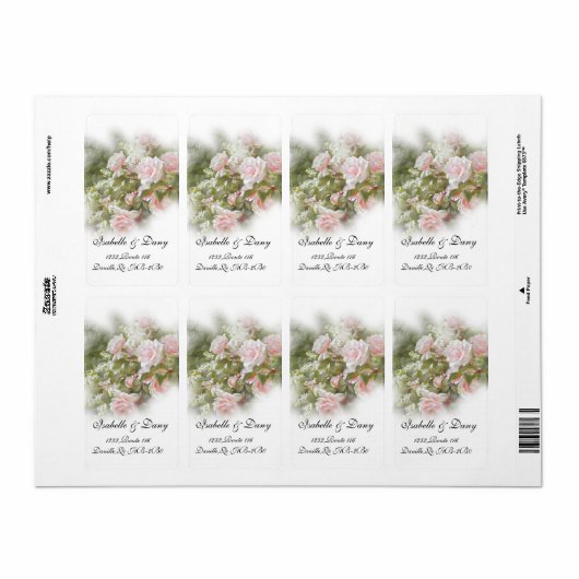 Verzendlabels Etiket (Full Sheet)