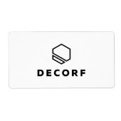 Verzendlabels Etiket (Voorkant)