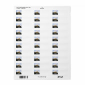 Verzendlabels - Gepersonaliseerd Etiket (Full Sheet)