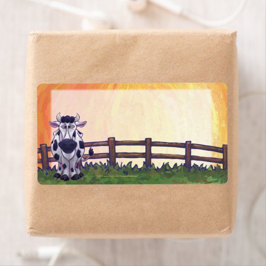 Verzendlabels koe etiket (Insitu)