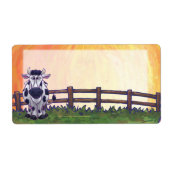 Verzendlabels koe etiket (Voorkant)