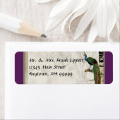 Verzendlabels -  Peacock 6 Etiket (Insitu)