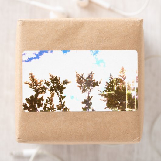 Verzendlabels stijl en ontwerp etiket (Insitu)