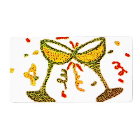 VERZENDLABELS STIJL EN ONTWERP ETIKET (Voorkant)