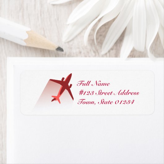 Verzendlabels vluchtplan etiket (Insitu)