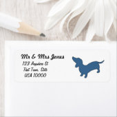 Verzendlabels voor Dachshund Etiket (Insitu)