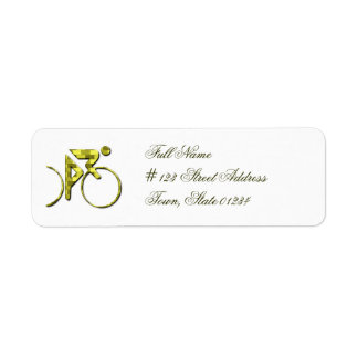 Verzendlabels voor fietsen etiket
