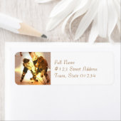 Verzendlabels voor hockeyspelers etiket (Insitu)