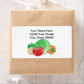 Verzendlabels voor verse producten etiket (Insitu)