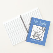 Verzendlogboek of logboek met naam notitieboek (Binnen)