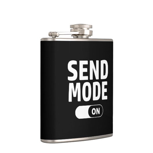 Verzendmodus ingeschakeld heupfles (Rechts)