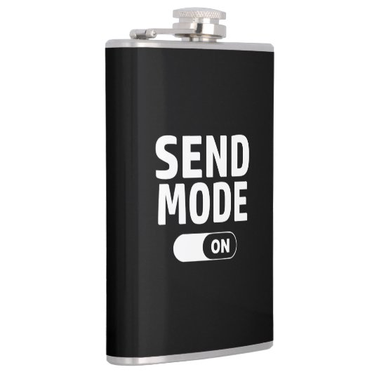 Verzendmodus ingeschakeld heupfles (Rechts)