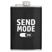 Verzendmodus ingeschakeld heupfles (Voorkant)