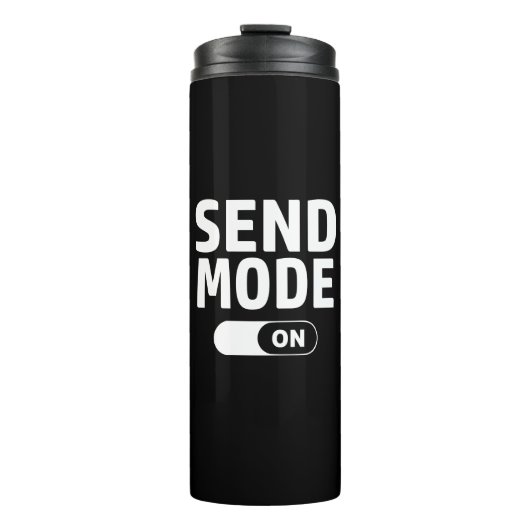 Verzendmodus ingeschakeld thermosbeker (Voorkant)