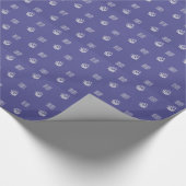 Verzendpapier, Nautical Blue Wrapping Paper Cadeaupapier (Hoek)