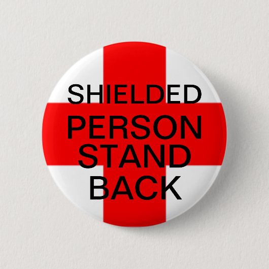 Verzendpersoonsidentiteitskaart Ronde Button 5,7 Cm (Voorkant)