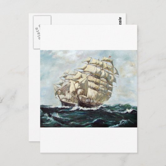 Verzendschepen Briefkaart (Voorkant / Achterkant)