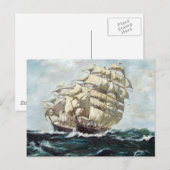 Verzendschepen Briefkaart (Voorkant / Achterkant)