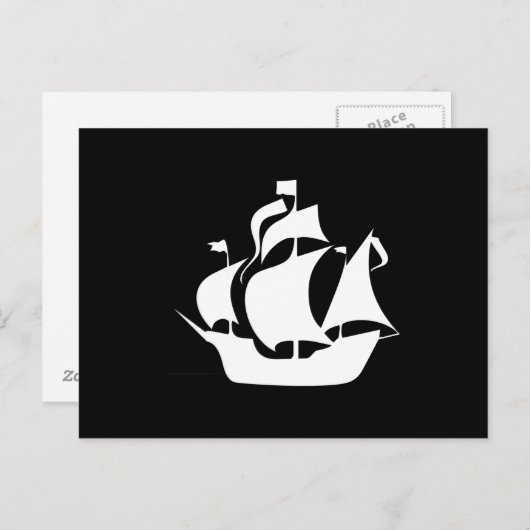 Verzendschip Briefkaart (Voorkant / Achterkant)