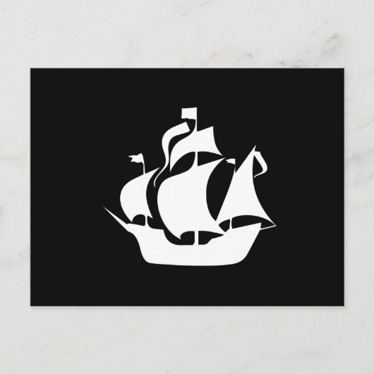 Verzendschip Briefkaart (Voorkant)