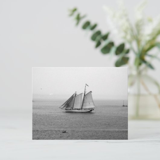 Verzendschip Briefkaart (Staand voorkant)