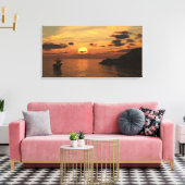 Verzendschip Canvas Afdruk (Insitu (Woonkamer))