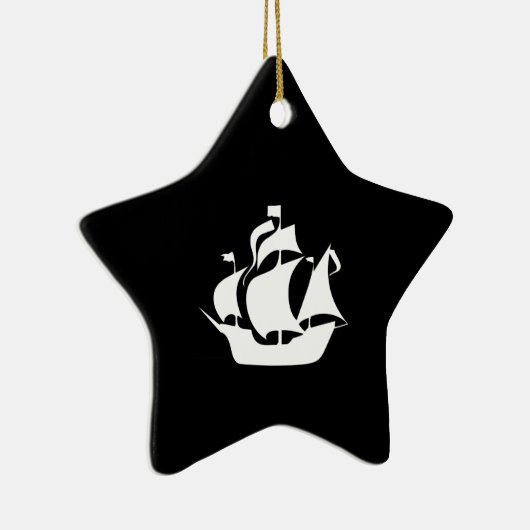 Verzendschip Keramisch Ornament (Rechts)