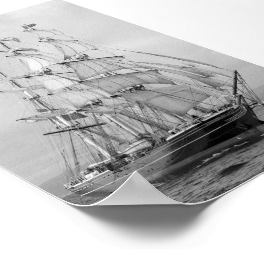 Verzendschip Poster (Hoek)