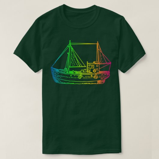 Verzendschip T-shirt (Design voorkant)