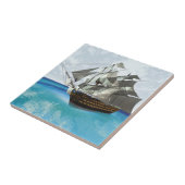 Verzendschip Tegeltje (Zijkant)