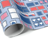 Verzendstempel afdrukken cadeaupapier (Rol Hoek)