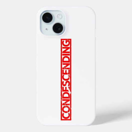 Verzendstempel Case-Mate iPhone Case (Achterkant)