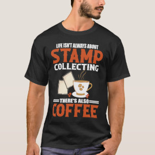 Verzendstempel Collector Hobby Coffee Ad T-shirt