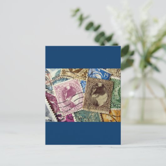 Verzendstempel Lucy Briefkaart (Staand voorkant)