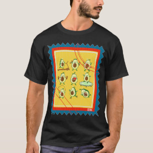 Verzendstempel Vegetarian Avocado Workout T-shirt