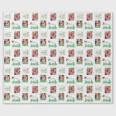 Verzendstempels Aangepaste foto Cadeaupapier (Vlak)