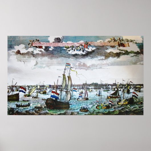 verzendt Poster Amsterdam Sail (Voorkant)