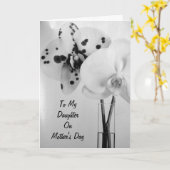 VERZENDT VERLIES NAAR UW DOCHTER OP MOEDERDAG KAART (Gele Bloem)