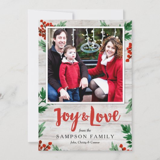 Verzendvakantiekaart Feestdagenkaart (Voorkant)