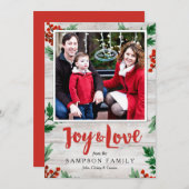 Verzendvakantiekaart Feestdagenkaart (Voorkant / Achterkant)