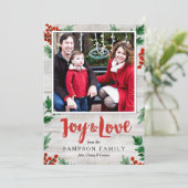 Verzendvakantiekaart Feestdagenkaart (Staand voorkant)